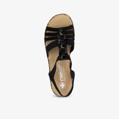 rieker Damen Plateausandalen-Damen Sandalen | Größen Ab 42