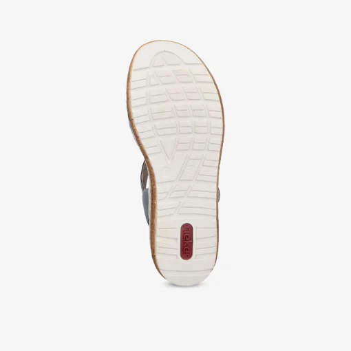 rieker Damen Plateausandalen-Damen Sandalen