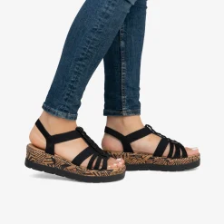 rieker Damen Plateausandalen-Damen Sandalen | Größen Ab 42