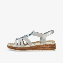 rieker Damen Riemchensandalen-Damen Sandalen