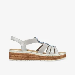 rieker Damen Riemchensandalen-Damen Sandalen
