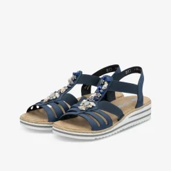 rieker Damen Riemchensandalen-Damen Sandalen