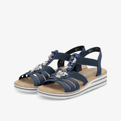 rieker Damen Riemchensandalen-Damen Sandalen