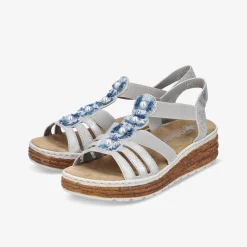 rieker Damen Riemchensandalen-Damen Sandalen