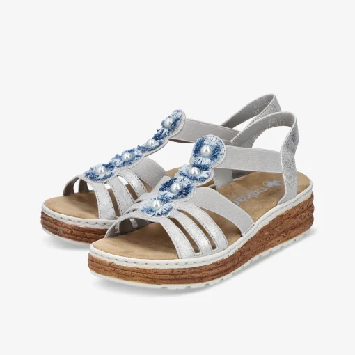 rieker Damen Riemchensandalen-Damen Sandalen