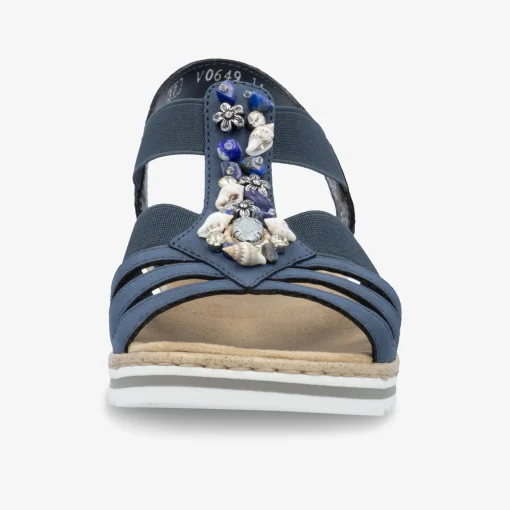 rieker Damen Riemchensandalen-Damen Sandalen