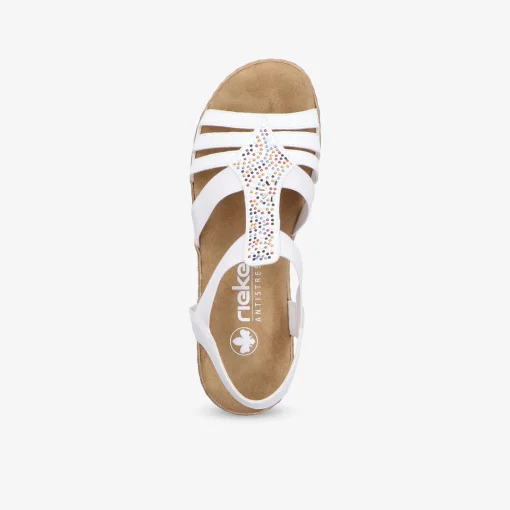 rieker Damen Riemchensandalen-Damen Sandalen