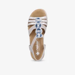 rieker Damen Riemchensandalen-Damen Sandalen