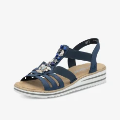 rieker Damen Riemchensandalen-Damen Sandalen