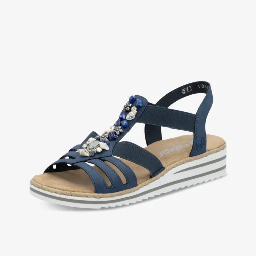rieker Damen Riemchensandalen-Damen Sandalen