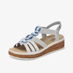 rieker Damen Riemchensandalen-Damen Sandalen
