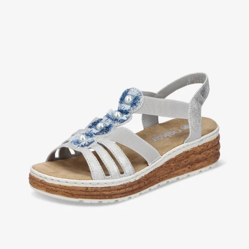 rieker Damen Riemchensandalen-Damen Sandalen
