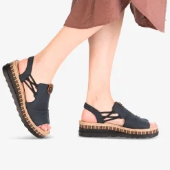 rieker Damen Sandalen-Damen Komfortschuhe | Sandalen
