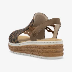 rieker Damen Sandalen-Damen Komfortschuhe | Sandalen
