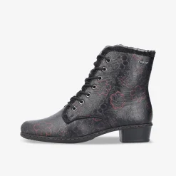 rieker Damen Schnürstiefeletten-Damen Stiefeletten