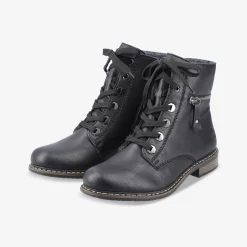 rieker Damen Schnürstiefeletten-Damen Stiefeletten
