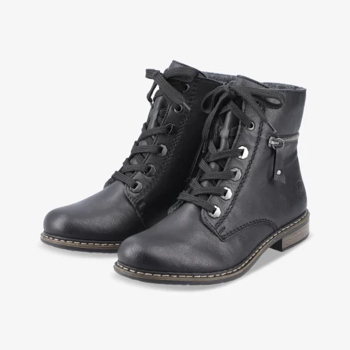 rieker Damen Schnürstiefeletten-Damen Stiefeletten