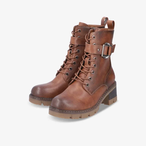 rieker Damen Schnürstiefeletten-Damen Größen Ab 42 | Stiefeletten