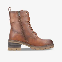 rieker Damen Schnürstiefeletten-Damen Größen Ab 42 | Stiefeletten