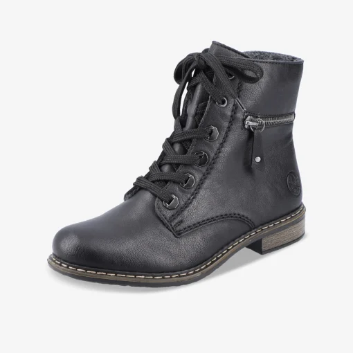 rieker Damen Schnürstiefeletten-Damen Stiefeletten