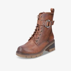 rieker Damen Schnürstiefeletten-Damen Größen Ab 42 | Stiefeletten