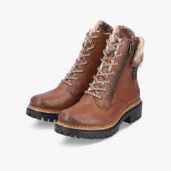 rieker Damen Schnürstiefeletten-Damen Stiefeletten | Größen Ab 42