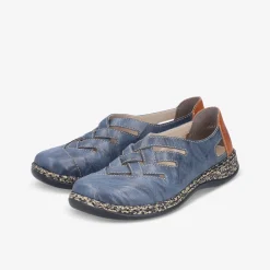 rieker Damen Slipper-Damen Komfortschuhe | Halbschuhe
