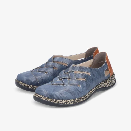 rieker Damen Slipper-Damen Komfortschuhe | Halbschuhe