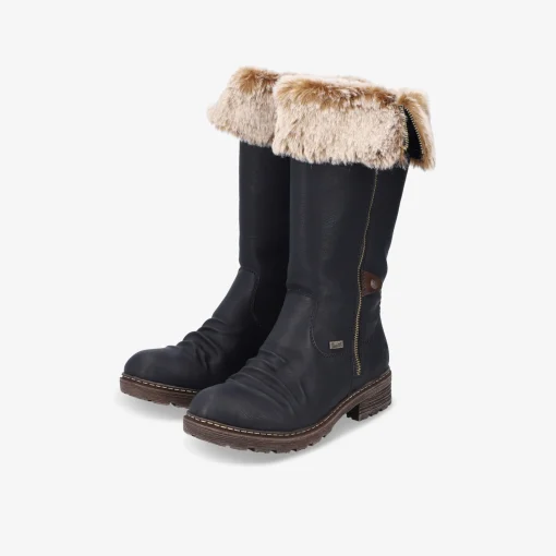 rieker Damen Winterstiefel-Damen Stiefel
