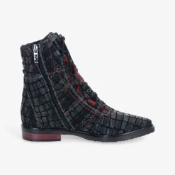 SIMEN ​ Damen Schnürstiefelette-Damen Stiefeletten