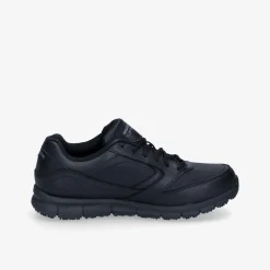 SKECHERS BLK PU WORK RELAXED FIT®: NAMPA SR-Herren Sneaker
