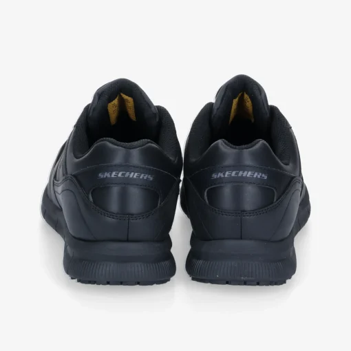 SKECHERS BLK PU WORK RELAXED FIT®: NAMPA SR-Herren Sneaker