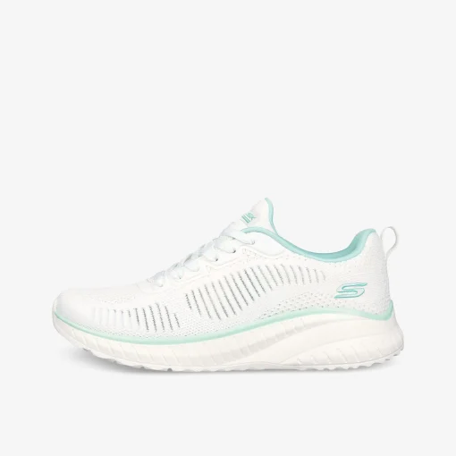 SKECHERS BOBS SQUAD CHAOS PARALLEL LINES Damen Sneaker Low-Damen Sportschuhe | Sneaker