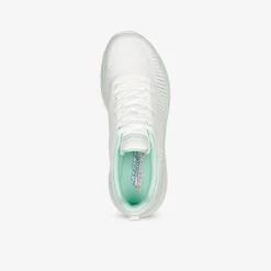 SKECHERS BOBS SQUAD CHAOS PARALLEL LINES Damen Sneaker Low-Damen Sportschuhe | Sneaker