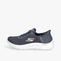 SKECHERS GO WALK FLEX HANDS UP Herren Sneaker Low-Herren Größen Ab 47 | Sneaker