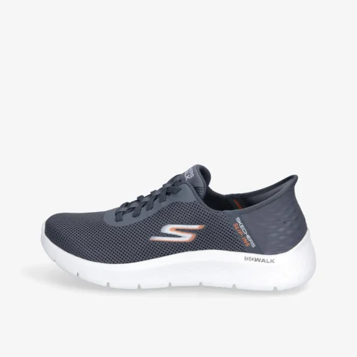 SKECHERS GO WALK FLEX HANDS UP Herren Sneaker Low-Herren Größen Ab 47 | Sneaker