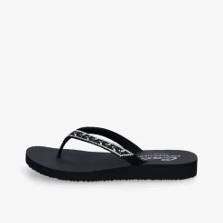 SKECHERS ​ MEDITATION Damen Zehentrenner-Damen Sandalen | Größen Ab 42