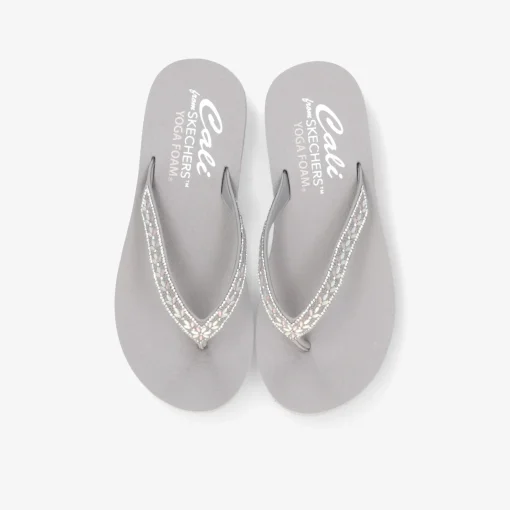 SKECHERS MEDITATION Damen Zehentrenner-Damen Sandalen