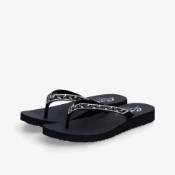 SKECHERS ​ MEDITATION Damen Zehentrenner-Damen Sandalen | Größen Ab 42