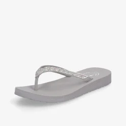 SKECHERS MEDITATION Damen Zehentrenner-Damen Sandalen
