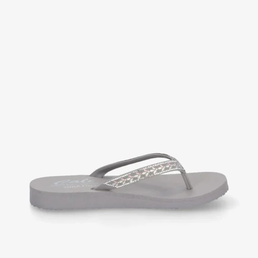 SKECHERS MEDITATION Damen Zehentrenner-Damen Sandalen
