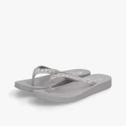 SKECHERS MEDITATION Damen Zehentrenner-Damen Sandalen