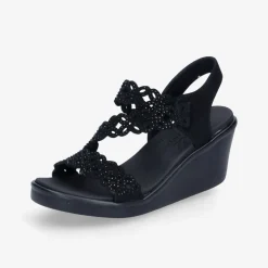 SKECHERS RUMBLE ON Damen Keilsandalen-Damen Sandalen