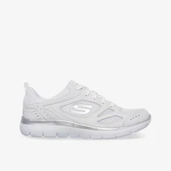 SKECHERS ​ Summits Suited Damen Sneaker Low-Damen Sneaker | Größen Ab 42