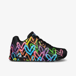 SKECHERS UNO HIGHLIGHT LOVE Damen Sneaker Low-Damen Sneaker