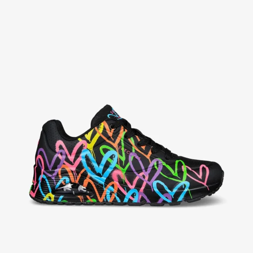 SKECHERS UNO HIGHLIGHT LOVE Damen Sneaker Low-Damen Sneaker