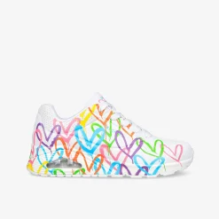 SKECHERS UNO HIGHLIGHT LOVE Damen Sneaker Low-Damen Sneaker