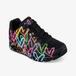 SKECHERS UNO HIGHLIGHT LOVE Damen Sneaker Low-Damen Sneaker