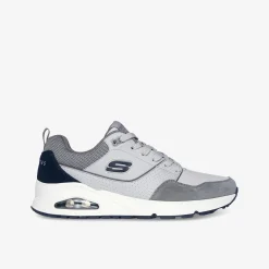 SKECHERS UNO RETRO ONE Herren Sneaker Low-Herren Größen Ab 47 | Sneaker