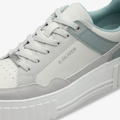 s.Oliver Damen Plateau Sneaker-Damen Sneaker